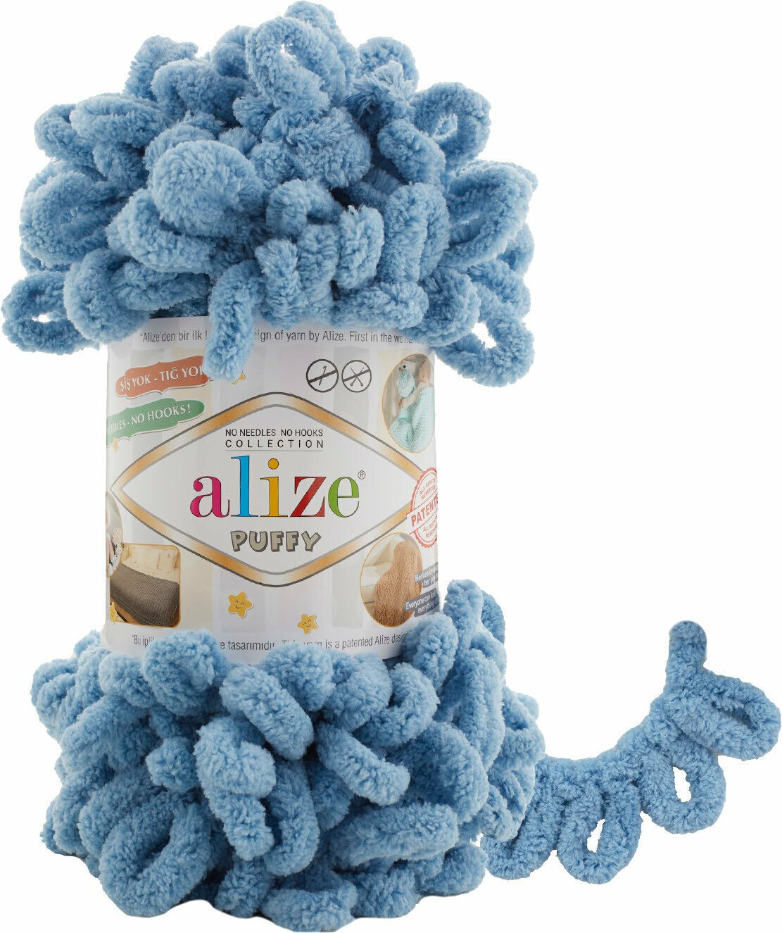 Fil à tricoter Alize Puffy 0280
