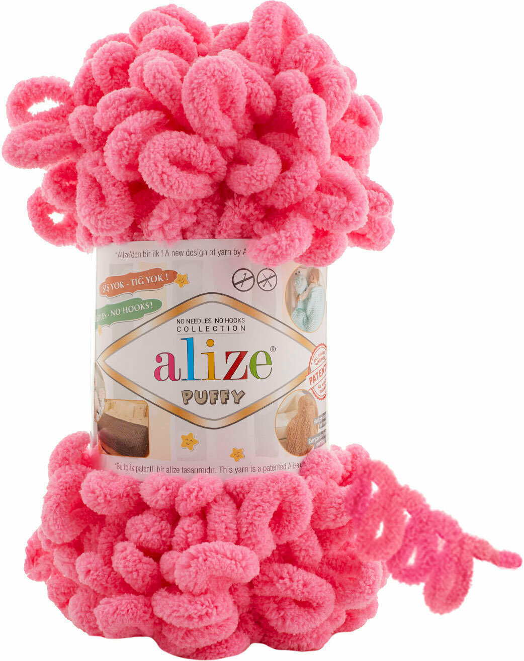 Fil à tricoter Alize Puffy 0377