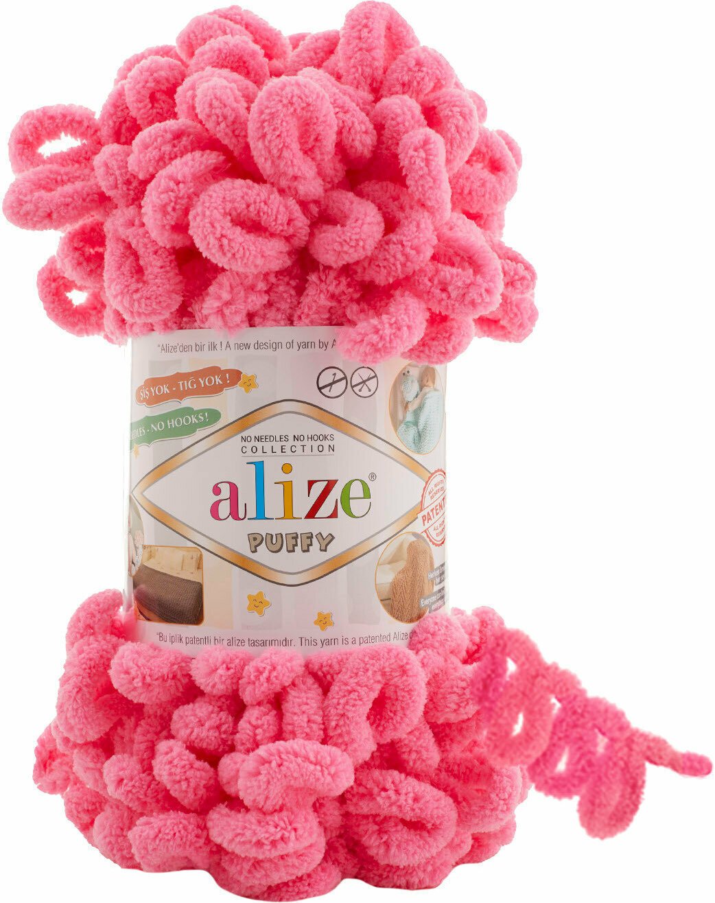 Fire de tricotat Alize Puffy 0377 Fire de tricotat