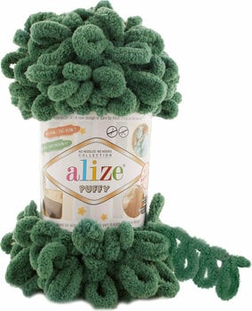 Fil à tricoter Alize Puffy 0532 - 1