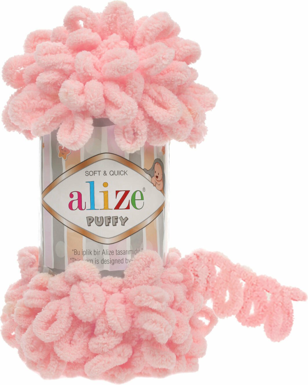 Fil à tricoter Alize Puffy 0638