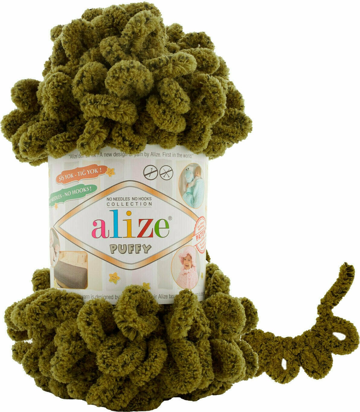Pletací příze Alize Puffy 719 Pletací příze