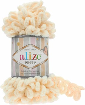 Fil à tricoter Alize Puffy 0742 - 1