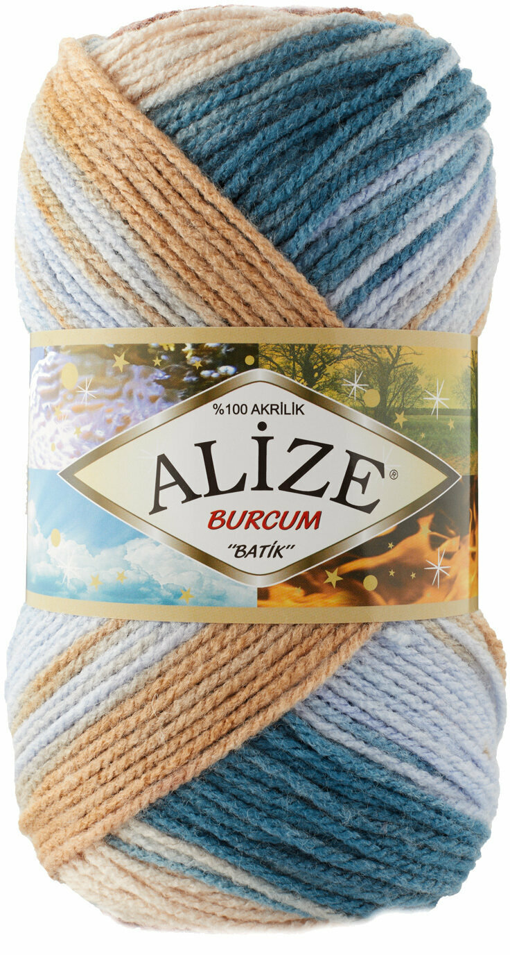 Knitting Yarn Alize Burcum Batik 7648