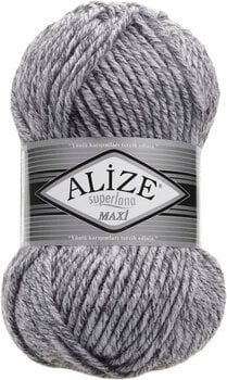 Knitting Yarn Alize Superlana Maxi 801 Knitting Yarn - 1