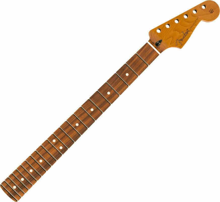 Hals für Gitarre Fender Roasted Maple Flat Oval 22 Pau Ferro Hals für Gitarre