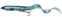 Isca de borracha Savage Gear 3D Hard Eel Blue Silver 17 cm 50 g