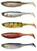 Gummibete Savage Gear Craft Shad Clear Water Mix Green Silver-Roach-Perch-Motor Oil-Salted Hering 7,2 cm 2,6 g