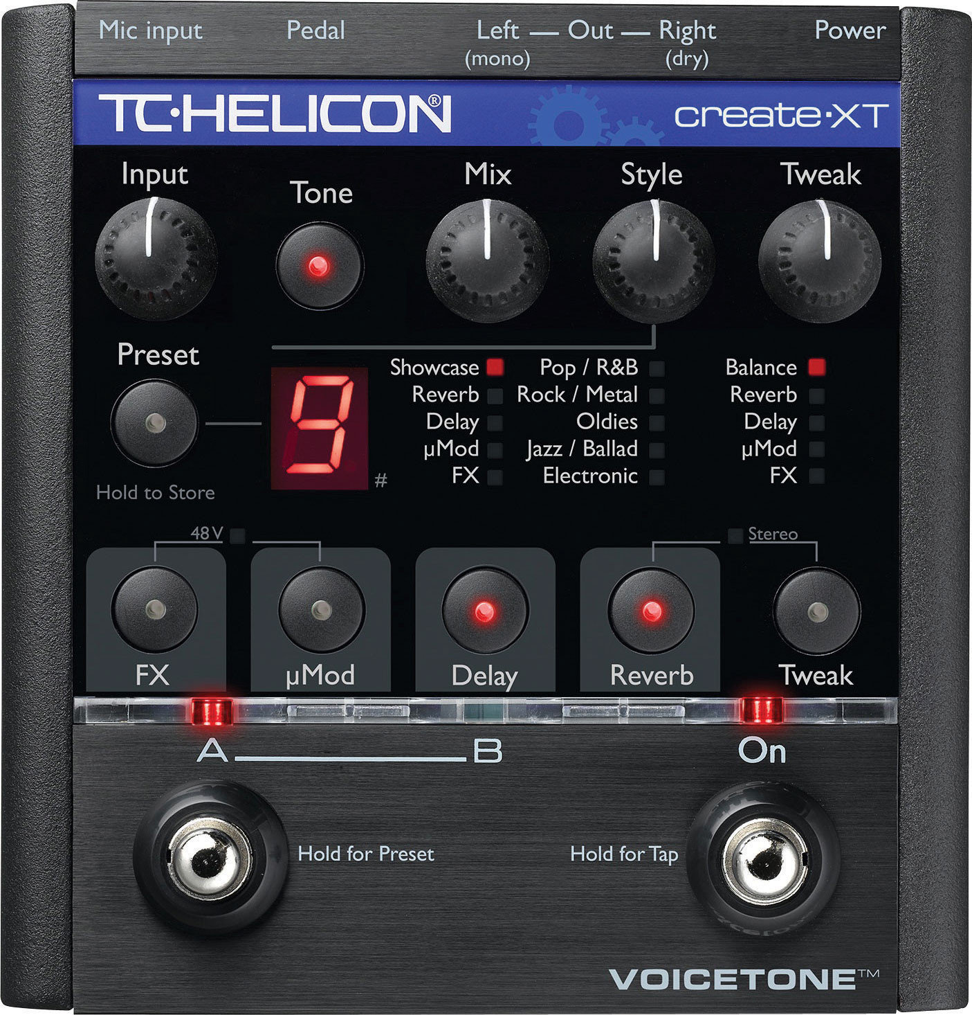 Vocale processor TC Electronic VOICETONE CREATE XT