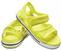 Kinderschuhe: Crocs Preschool Crocband II Sandal Sandalen Tennis Ball Green/White Kinderschuhe Crocs Preschool Crocband II Sandal Sandalen Tennis Ball Green/White