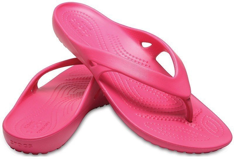 Női vitorlás cipő Crocs Women's Kadee II Flip Paradise Pink 34-35
