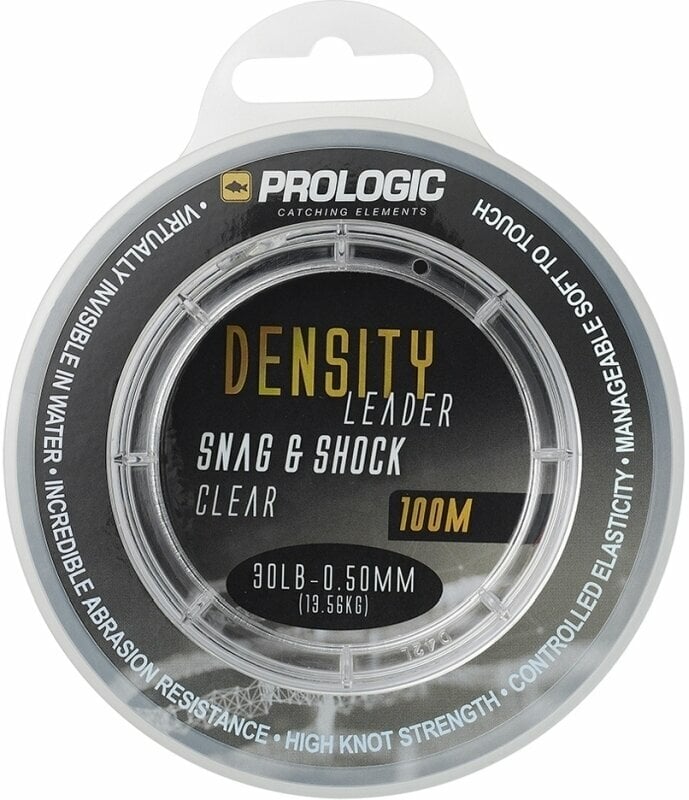 Πετονιές και Νήματα Ψαρέματος Prologic Density Snag & Shock Leader Σαφές 0.60 mm 20,41 kg 100 m