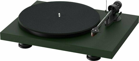 Turntable Pro-Ject Debut Carbon EVO + 2M Red Satin Green - 1
