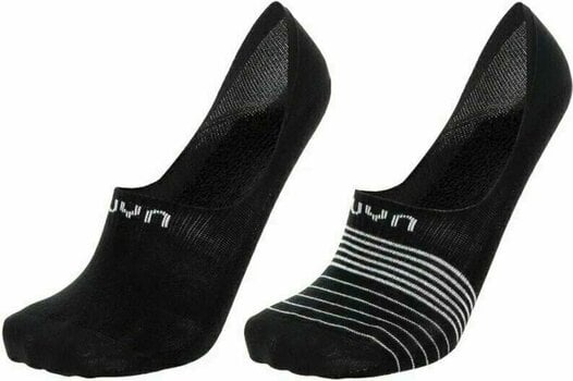 Fitness Socks UYN Ghost 4.0 Black/Black/White 35-36 Fitness Socks - 1