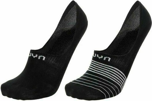 Fitness Socks UYN Ghost 4.0 Black/Black/White 41-42 Fitness Socks - 1