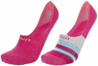 Fitness Socken UYN Ghost 4.0 2-Pairs Pink/Pink Multicolor