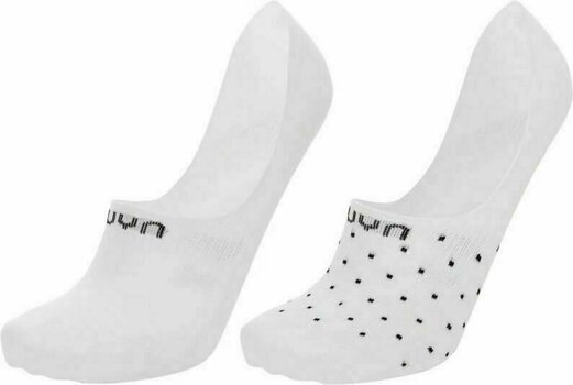 Fitness Socks UYN Ghost 4.0 White/White/Black 35-36 Fitness Socks - 1