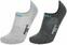 Chaussettes de fitness UYN Sneaker 4.0 Anthracite Mel/Light Grey Mel 35-36 Chaussettes de fitness