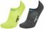 Fitness ponožky UYN Sneaker 4.0 Anthracite Mel/Lime 35-36 Fitness ponožky