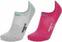 Fitness ponožky UYN Sneaker 4.0 Light Grey Mel/Pink 35-36 Fitness ponožky