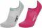 Chaussettes de fitness UYN Sneaker 4.0 Light Grey Mel/Pink 37-38 Chaussettes de fitness