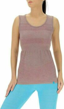Fitness T-Shirt UYN To-Be Singlet Chocolate XS Fitness T-Shirt - 1