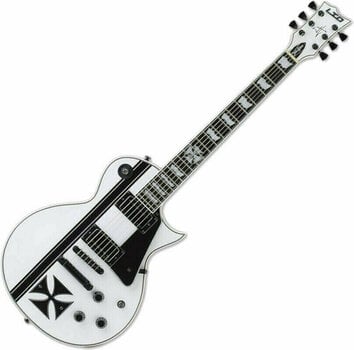 Elektromos gitár ESP LTD Iron Cross James Hetfield Snow White - 1
