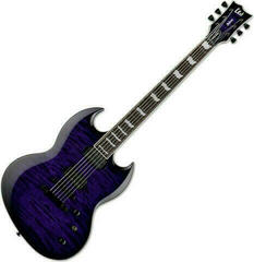 Guitarra elétrica ESP LTD VIPER-1000 See Thru Purple Sunburst Guitarra elétrica