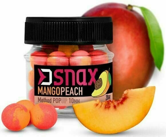 Pop-up -syötti Delphin D Snax 10 mm 20 g Mango-Peach Pop-up -syötti