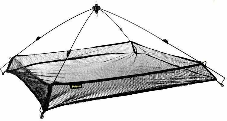 Rybářská síťka, vezírek, vážící taška Delphin Net PE with Sideboards 100x100cm