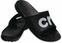 Unisex Schuhe Crocs Classic Graphic Slide Unisex Adult Black/White 48-49