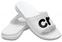 Unisex Schuhe: Crocs Classic Graphic Slide Unisex Adult White/Black 39-40 Unisex Schuhe Crocs Classic Graphic Slide Unisex Adult White/Black 39-40