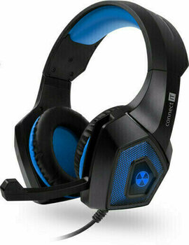 Casque PC Connect IT BATTLE RNBW Ed. 2 Bleu-Noir Casque PC - 1