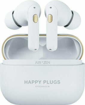 True Wireless In-ear Happy Plugs Air 1 Zen бял - 1