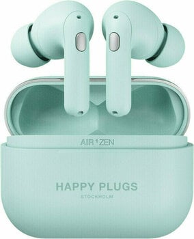 True trådløs i øre Happy Plugs Air 1 Zen Mint - 1