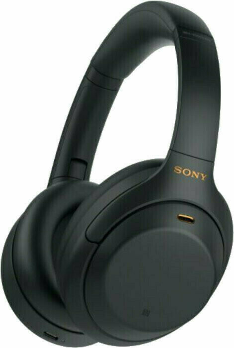 Bezdrátová sluchátka na uši Sony WH-1000XM4B Black