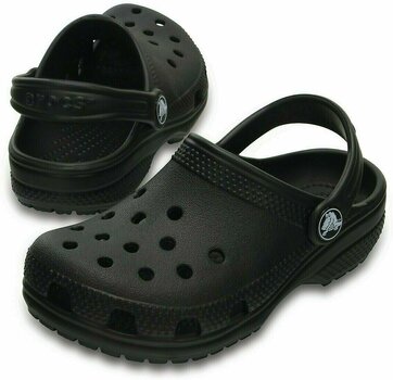 Buty żeglarskie dla dzieci Crocs Kids' Classic Clog Black 20-21 - 1