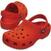 Kids Sailing Shoes Crocs Kids' Classic Clog Tangerine 33-34