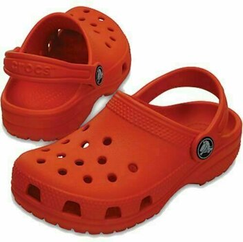Buty żeglarskie dla dzieci Crocs Kids' Classic Clog Tangerine 20-21 - 1
