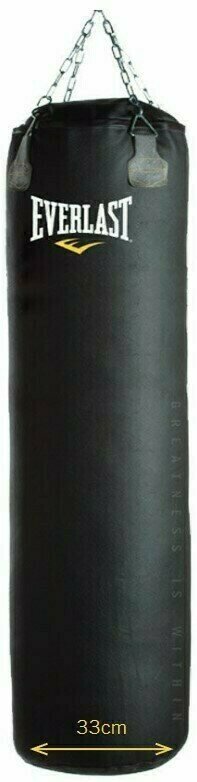 Punching bag Everlast Muay Thai Heavy Bag Filled Black Black