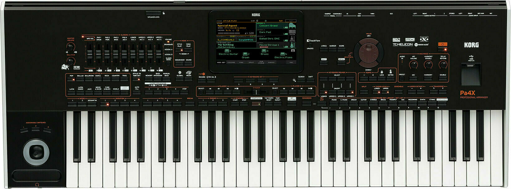 Profesionální keyboard Korg Pa4X-61 Oriental