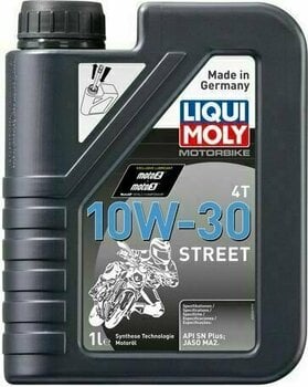Motorový olej Liqui Moly 2526 Motorbike 4T 10W-30 Street 1L Motorový olej - 1