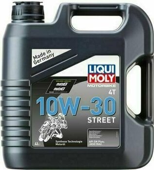 Olej silnikowy Liqui Moly 1688 Motorbike 4T 10W-30 Street 4L Olej silnikowy - 1