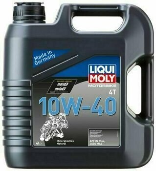 Motorový olej Liqui Moly 3046 Motorbike 4T 10W-40 4L Motorový olej - 1