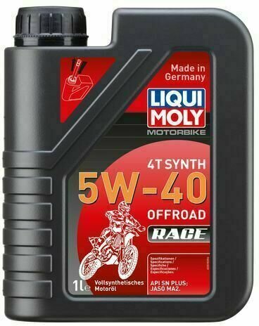 Motorový olej Liqui Moly 3018 Motorbike 4T Synth 5W-40 Offroad Race 1L Motorový olej