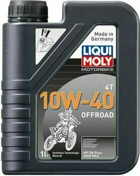 Motorolie Liqui Moly 3055 Motorbike 4T 10W-40 Offroad 1L Motorolie - 1