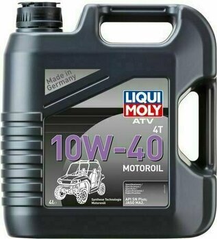 Motorový olej Liqui Moly 3014 AVT 4T Motoroil 10W-40 4L Motorový olej - 1