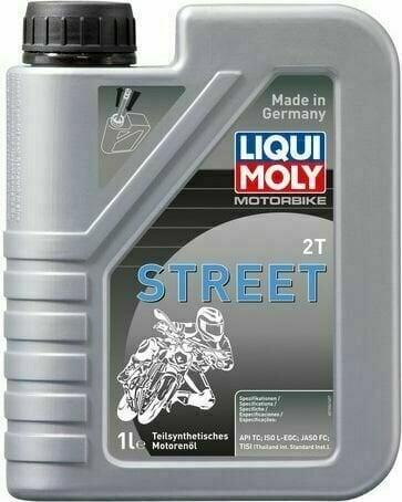 Motorový olej Liqui Moly 1504 Motorbike 2T Street 1L Motorový olej