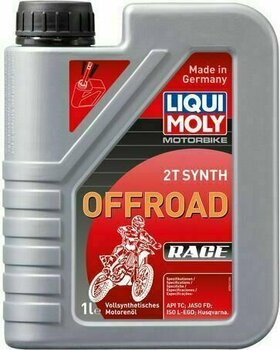 Motorolie Liqui Moly 3063 Motorbike 2T Synth Offroad Race 1L Motorolie - 1