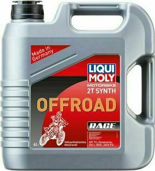 Engine Oil Liqui Moly 3064 Motorbike 2T Synth Offroad Race 4L Engine Oil - 1